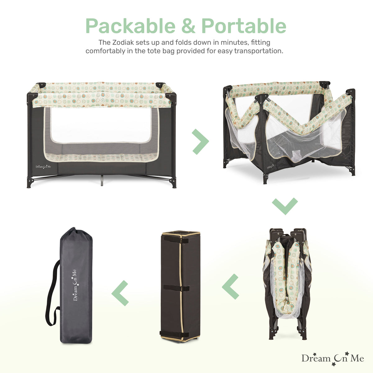 Dream On Me Zodiak Portable Play Yard