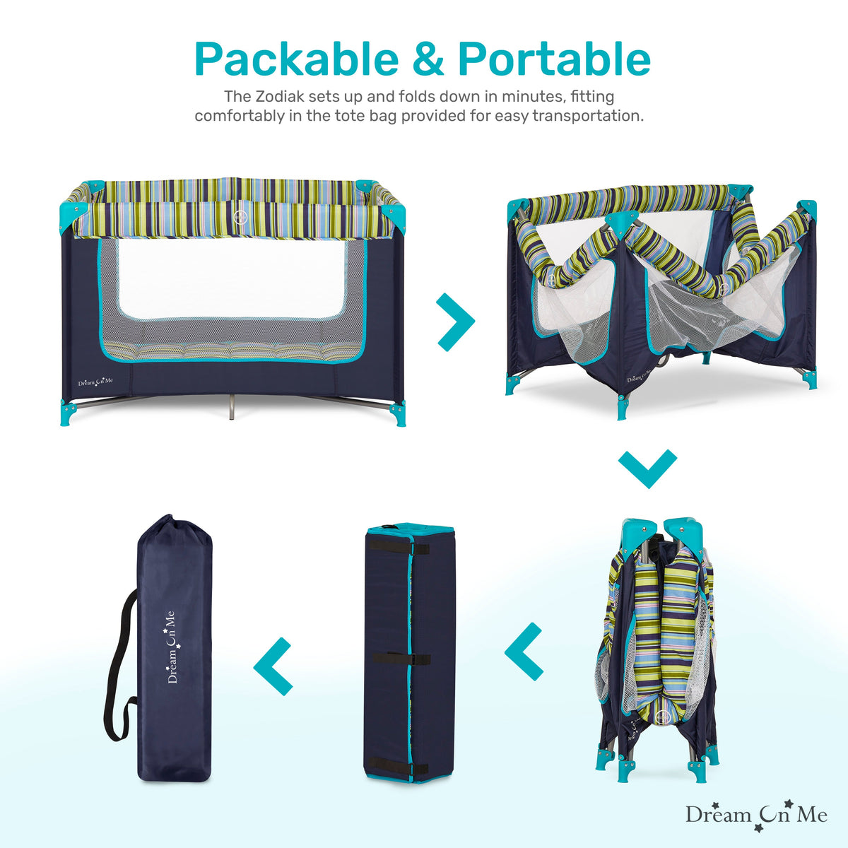 Dream On Me Zodiak Portable Play Yard