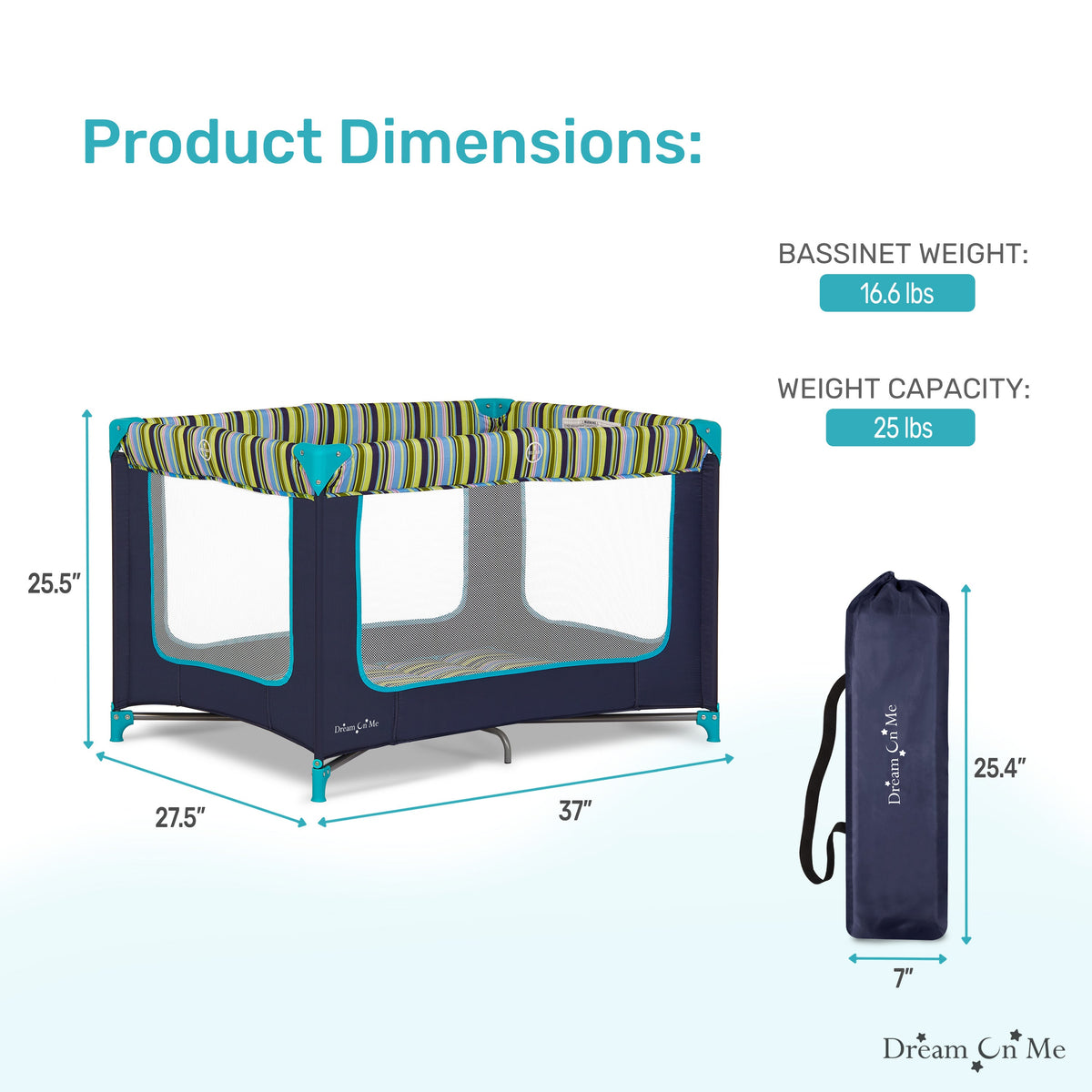 Dream On Me Zodiak Portable Play Yard