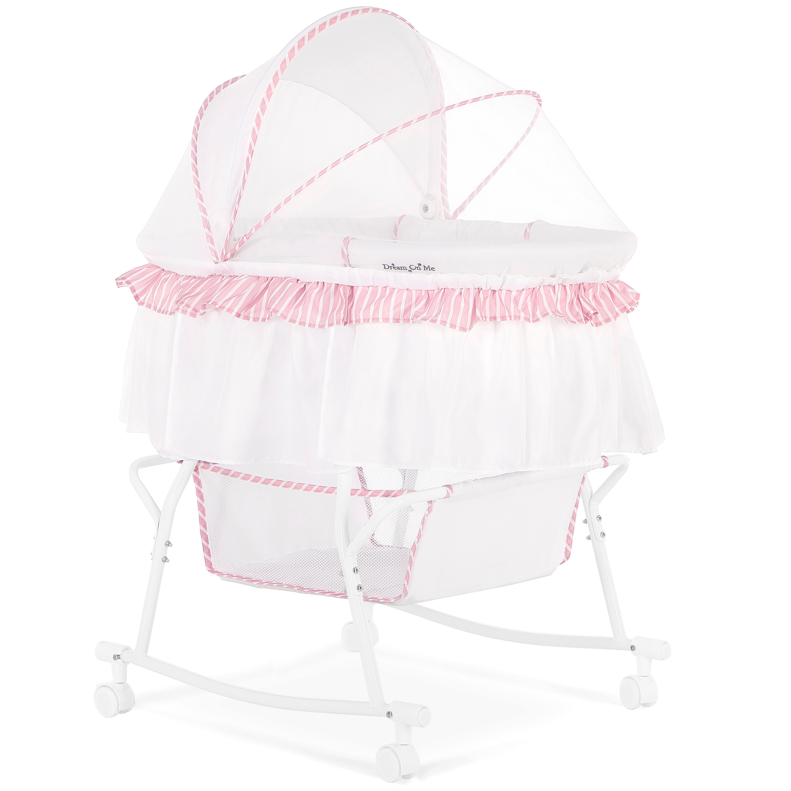 Dream On Me Lacy Portable 2-In-1 Bassinet