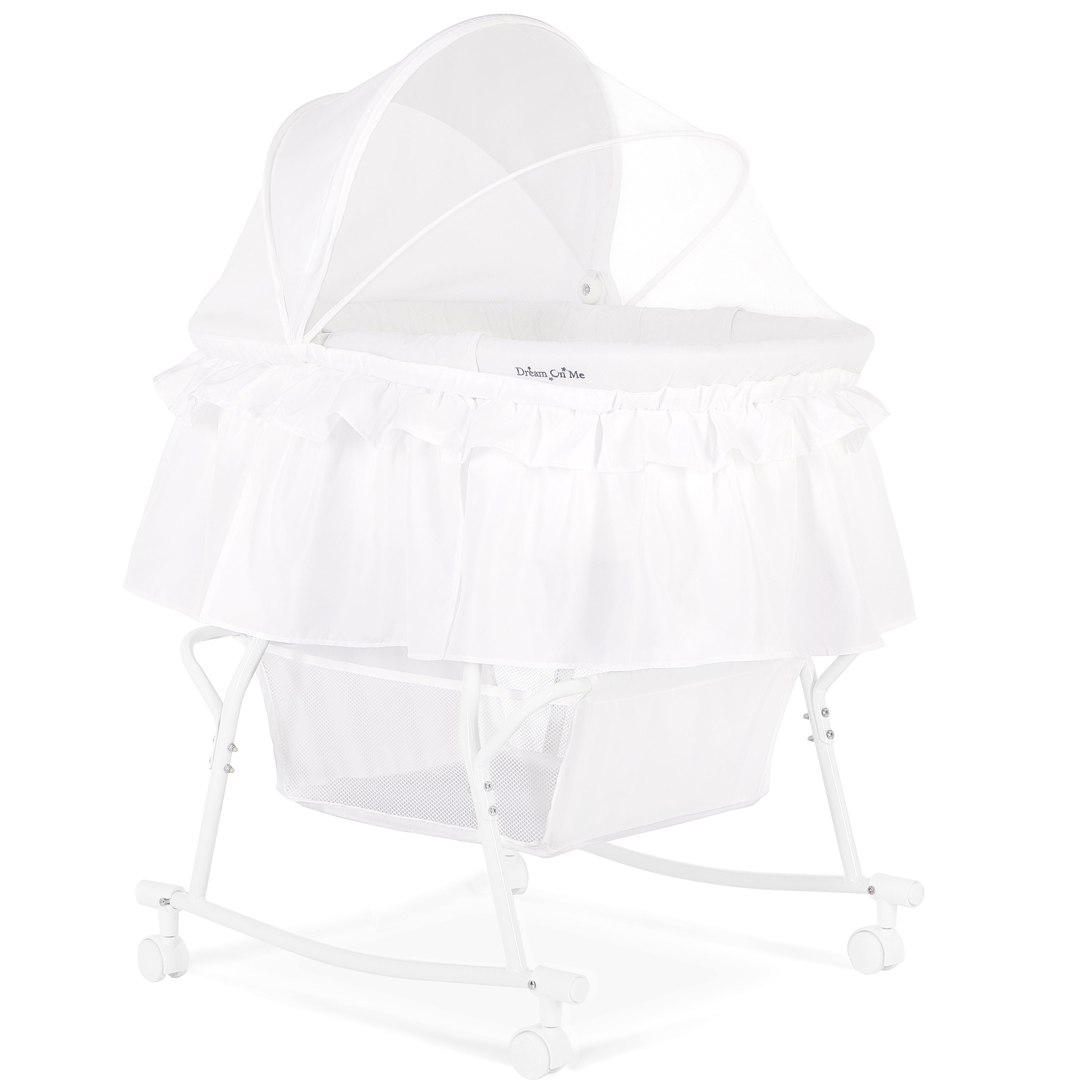 Dream On Me Lacy Portable 2-In-1 Bassinet