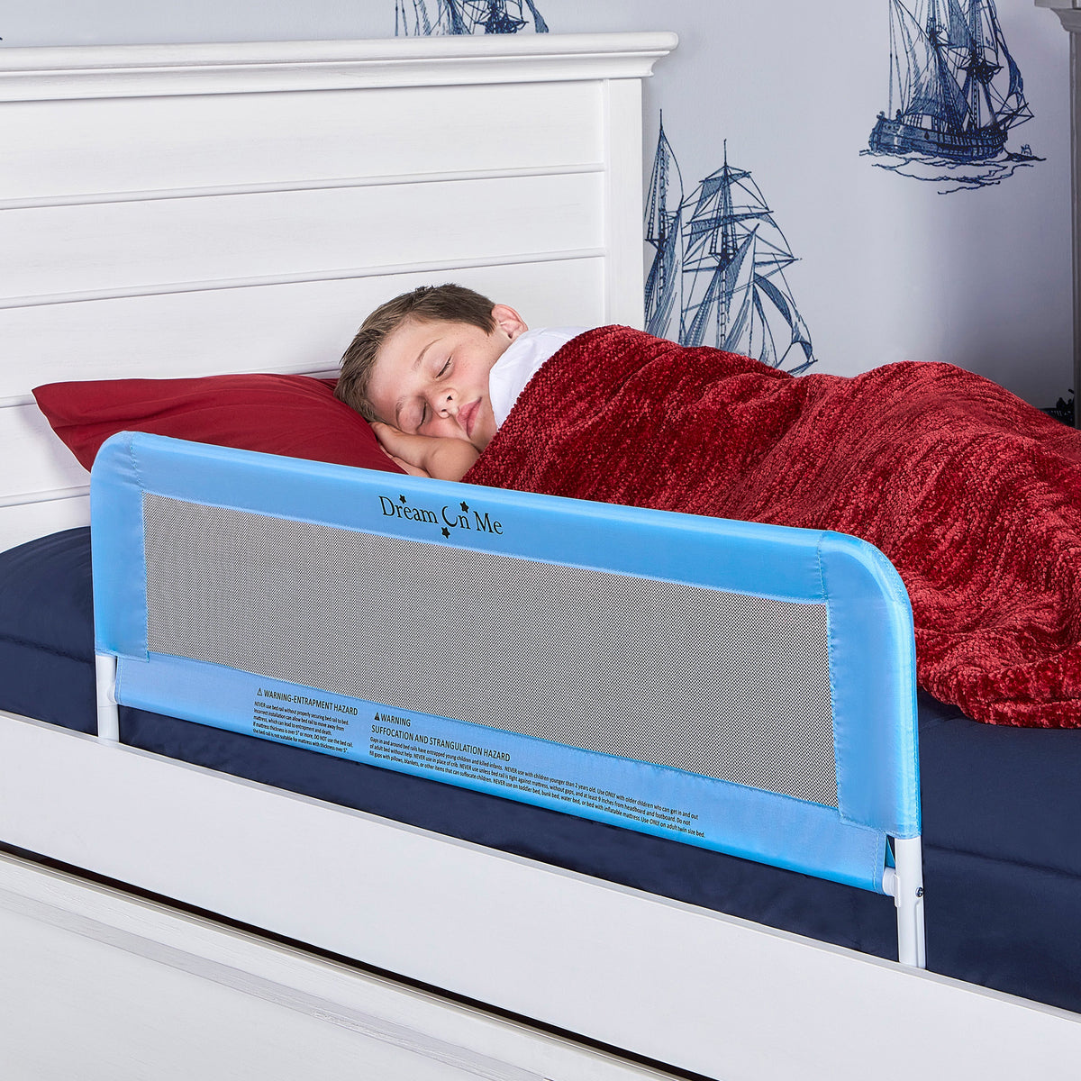 Dream On Me Adjustable Mesh Bed Rail