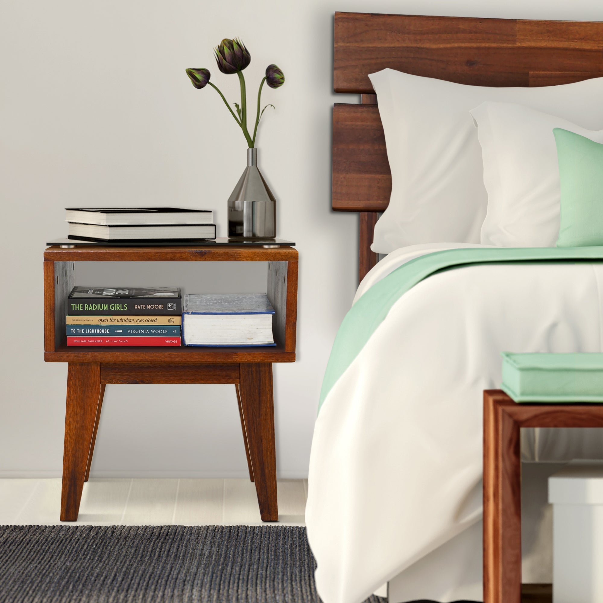 Acacia Serena Solid Wood Nightstand