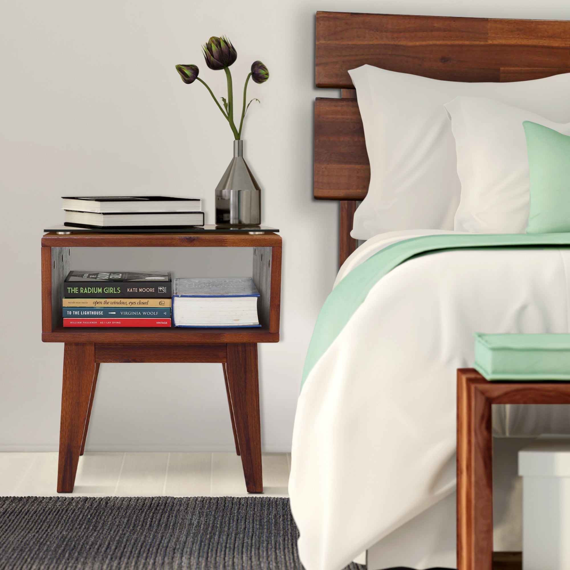 Acacia Serena Solid Wood Nightstand