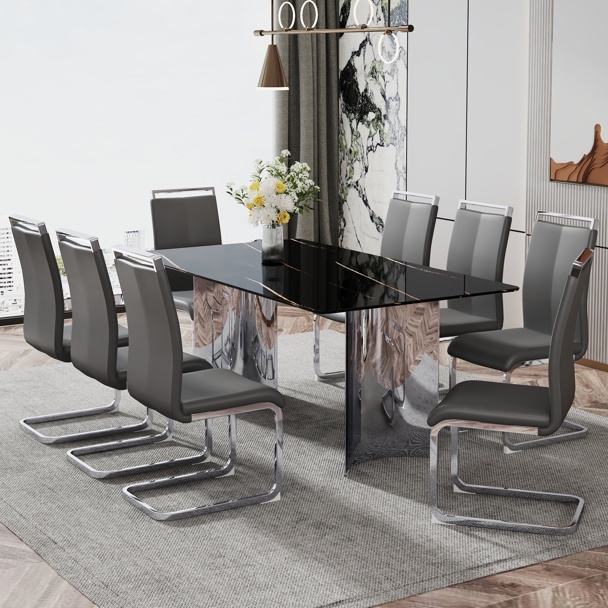 Modern Minimalist Dining Table