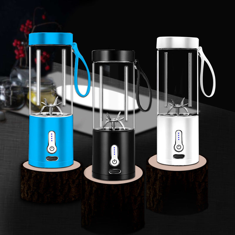 Portable Hand‑Operated Juice Blender