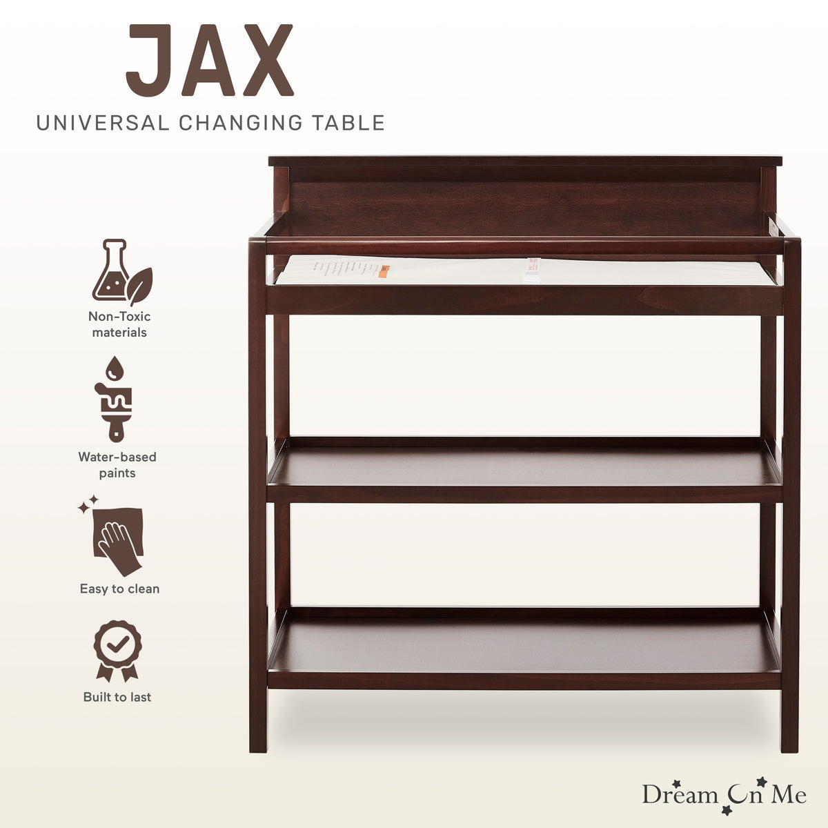 Dream On Me Jax Universal Changing table
