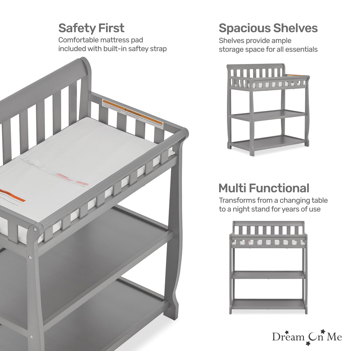 Dream On Me Ashton Changing table
