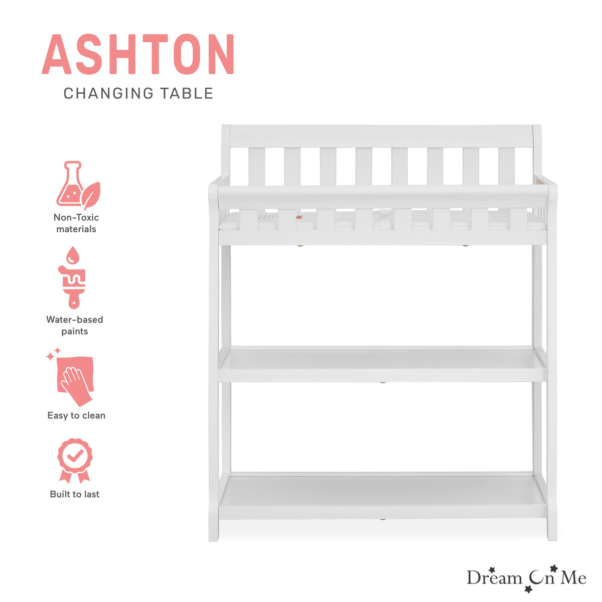 Dream On Me Ashton Changing table