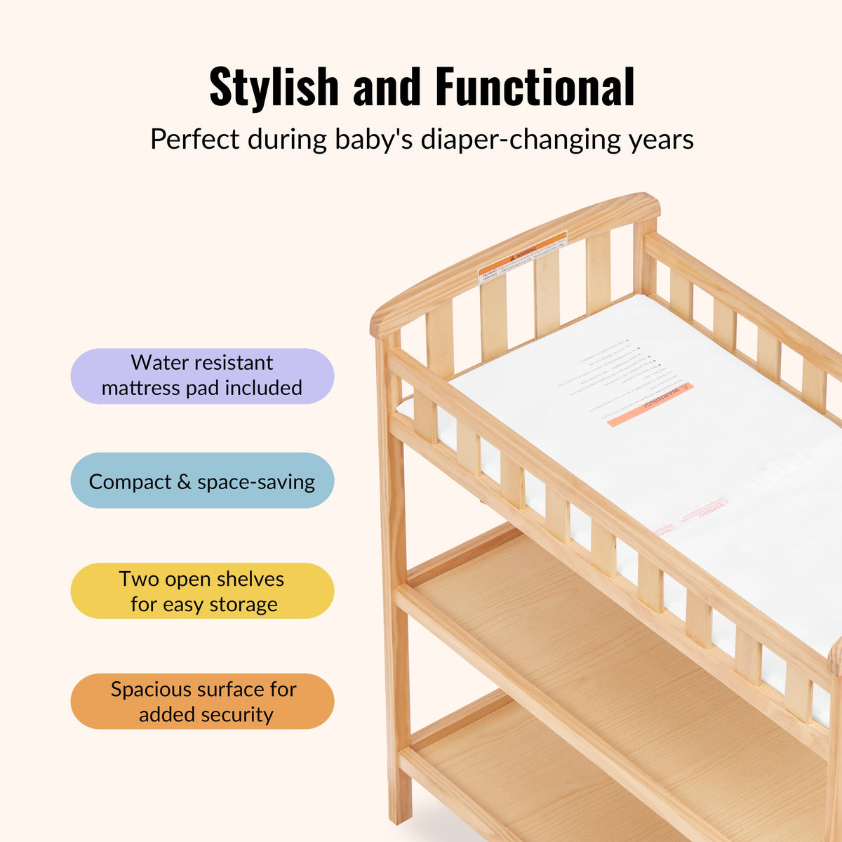 Dream On Me Emily Changing Table