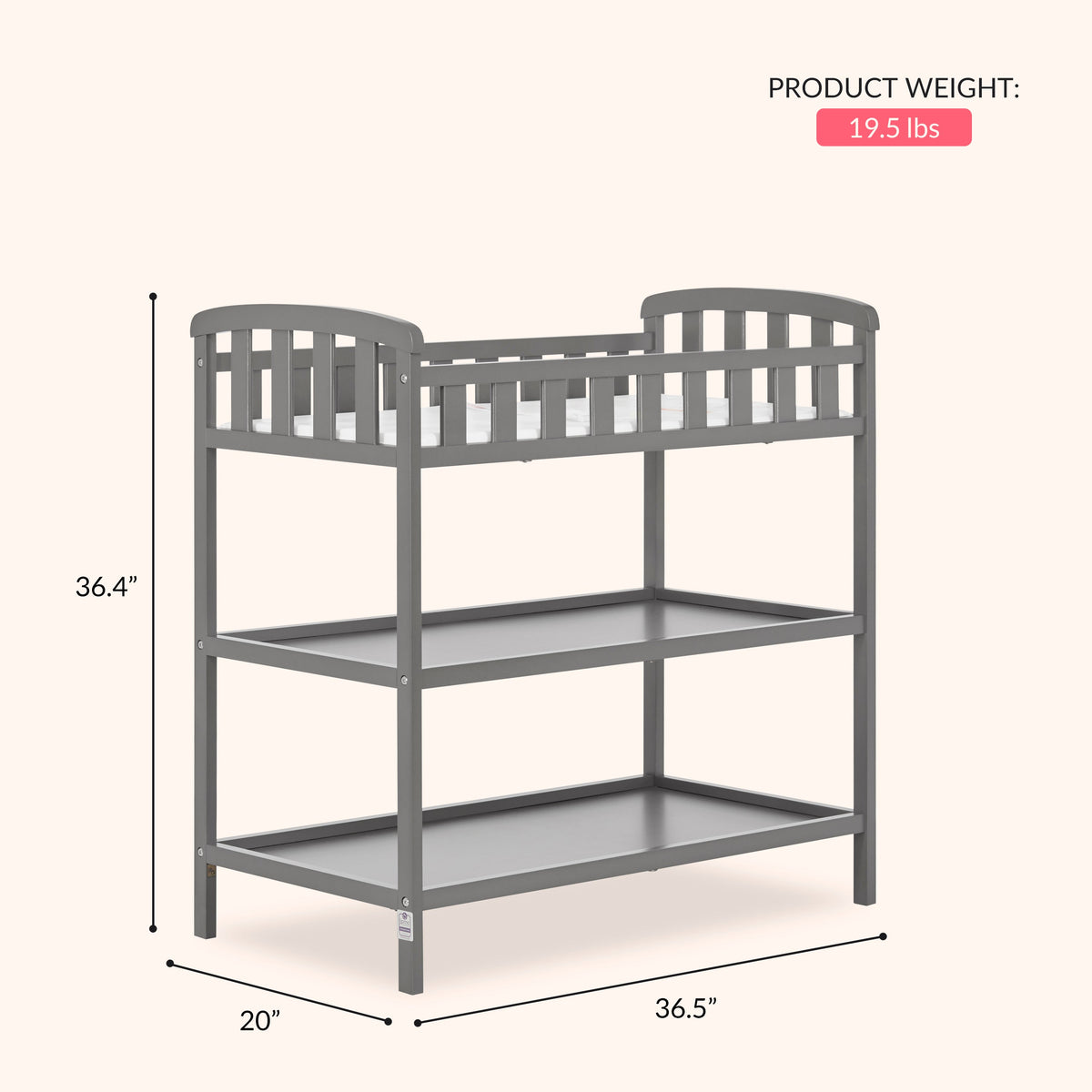 Dream On Me Emily Changing Table