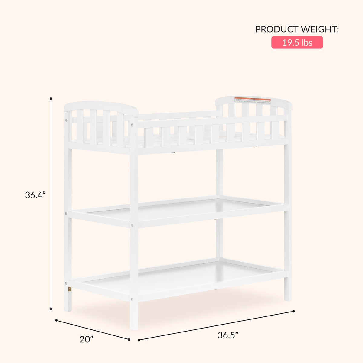 Dream On Me Emily Changing Table