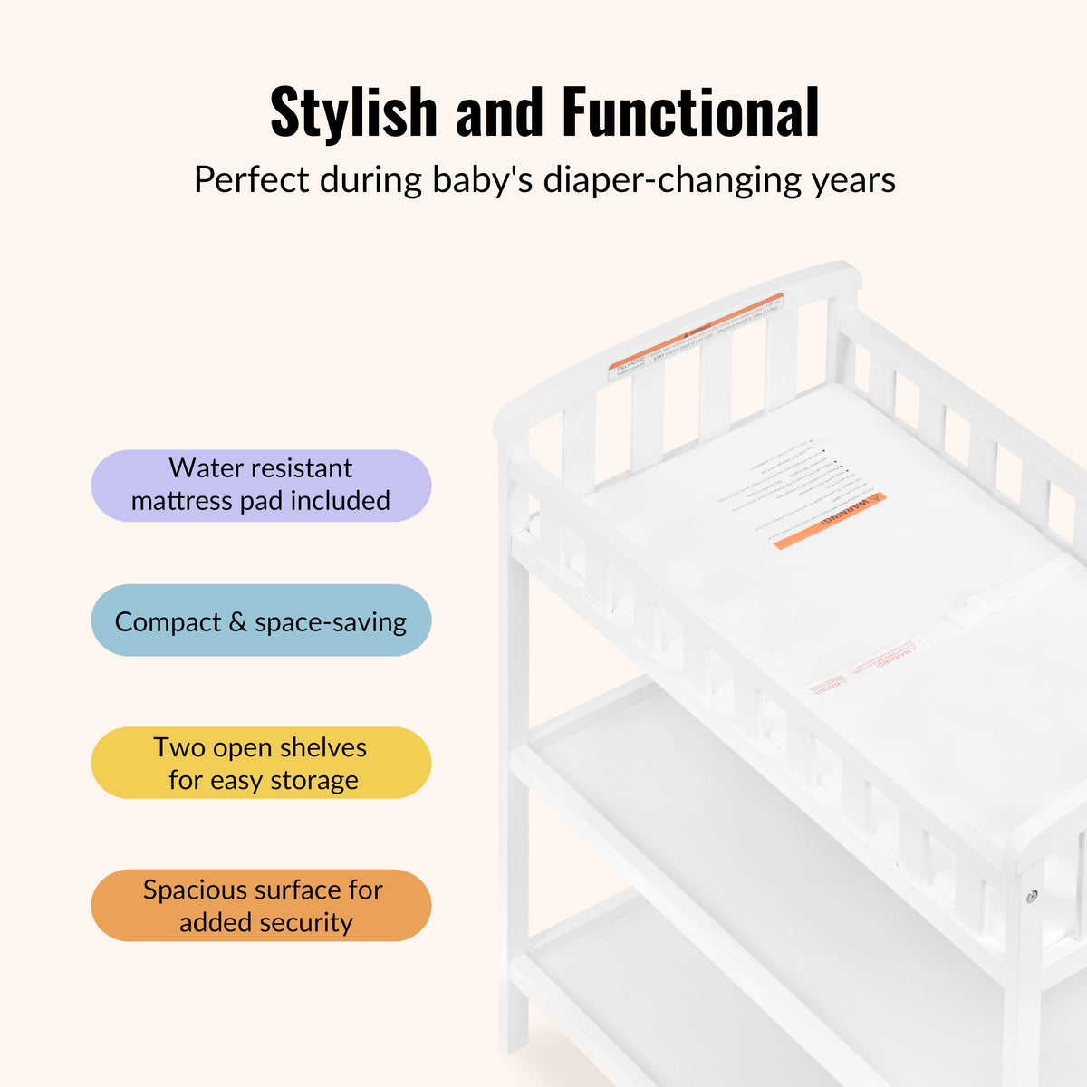 Dream On Me Emily Changing Table