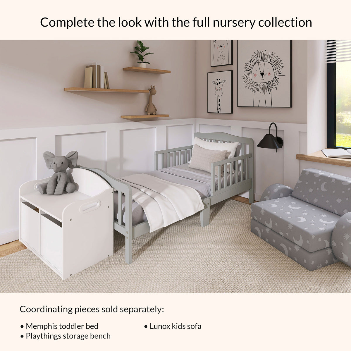 Dream On Me Memphis Classic Design Toddler Bed