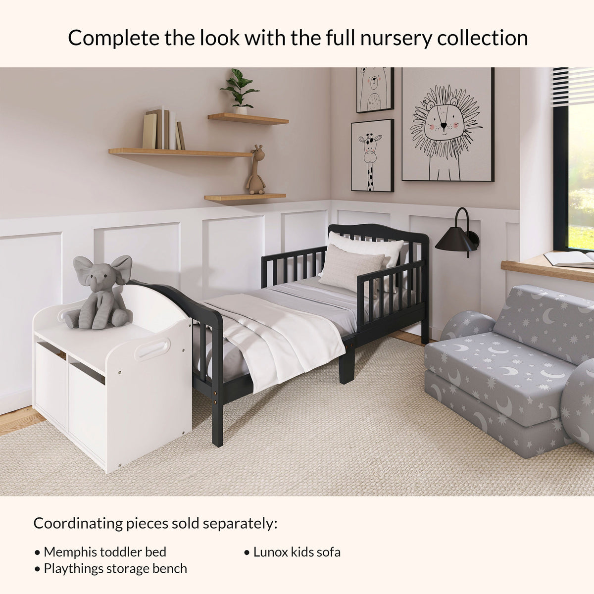 Dream On Me Memphis Classic Design Toddler Bed