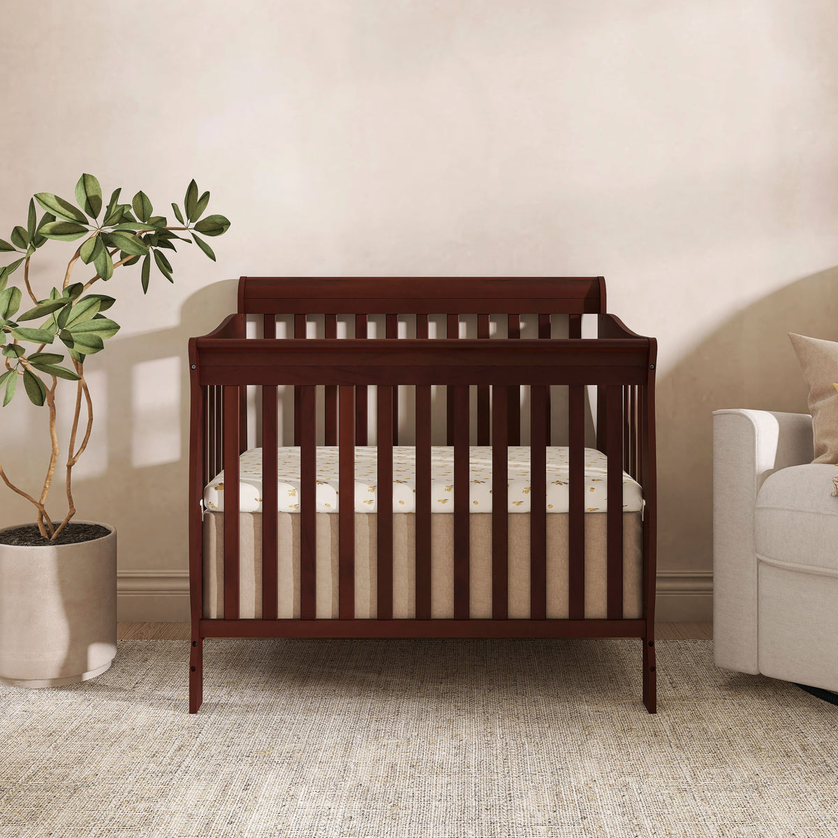 Dream On Me Aden Convertible 4-in-1 Mini Crib