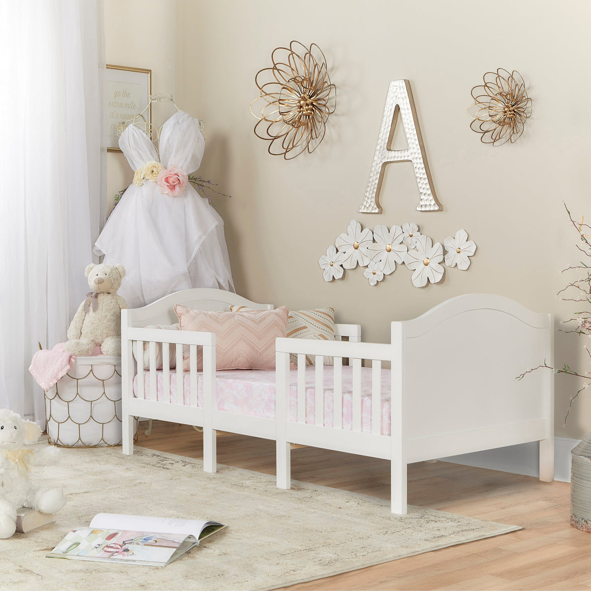 Dream On Me Portland 3 In 1 Convertible Toddler Bed