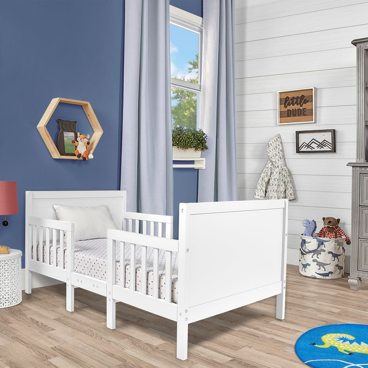 Dream On Me Hudson 3 In 1 Convertible Toddler Bed