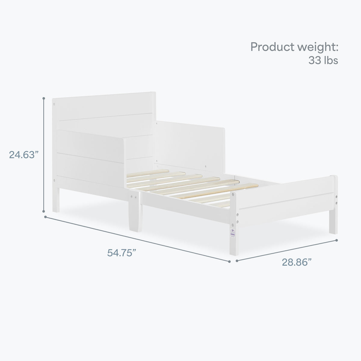 Dream On Me Holland Toddler Bed
