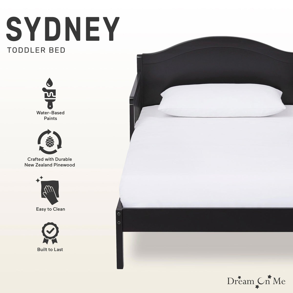 Dream On Me Sydney Toddler bed
