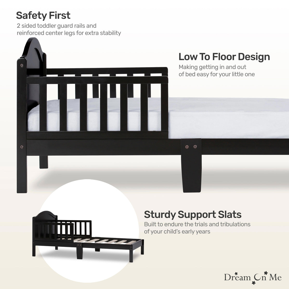 Dream On Me Sydney Toddler bed