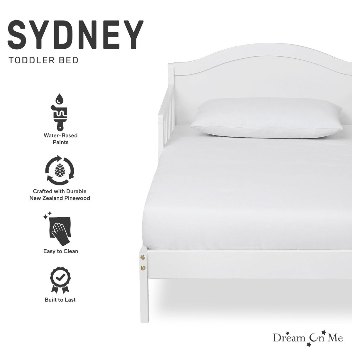 Dream On Me Sydney Toddler bed