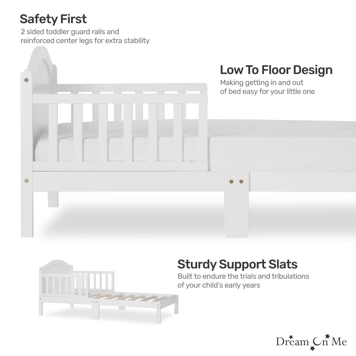 Dream On Me Sydney Toddler bed