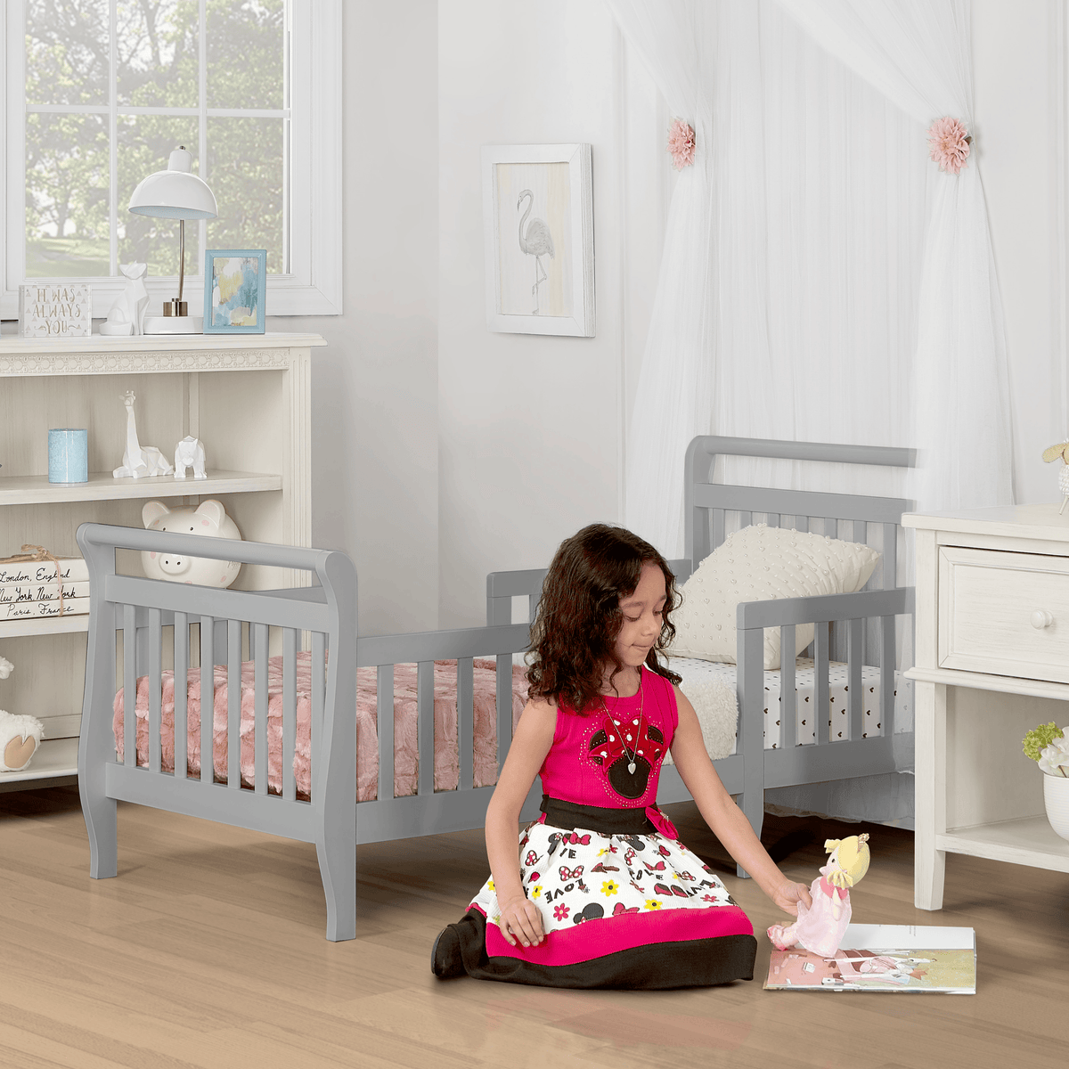 Dream On Me Emma 3 in 1 Convertible Toddler Bed