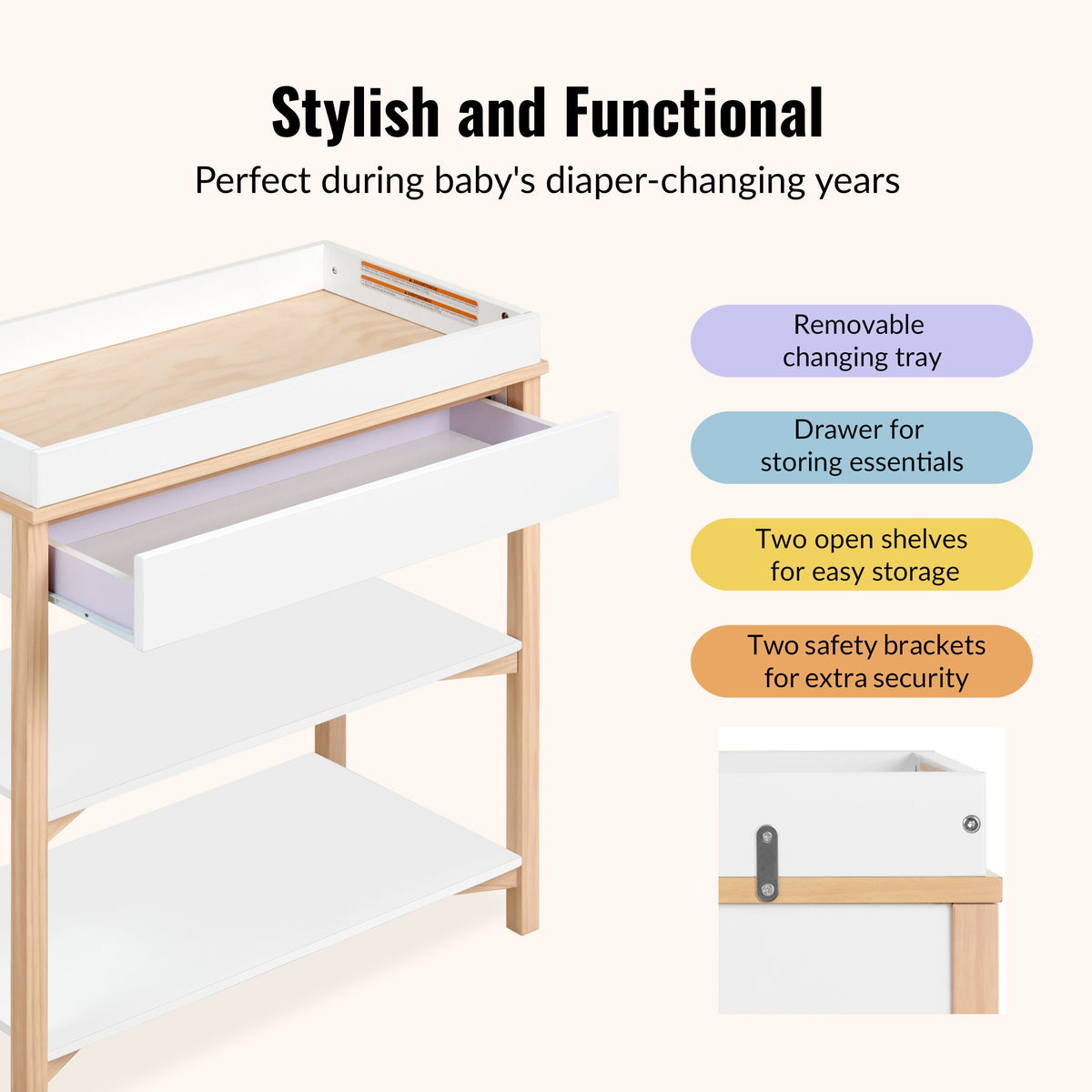 Dream On Me Owen Changing Table