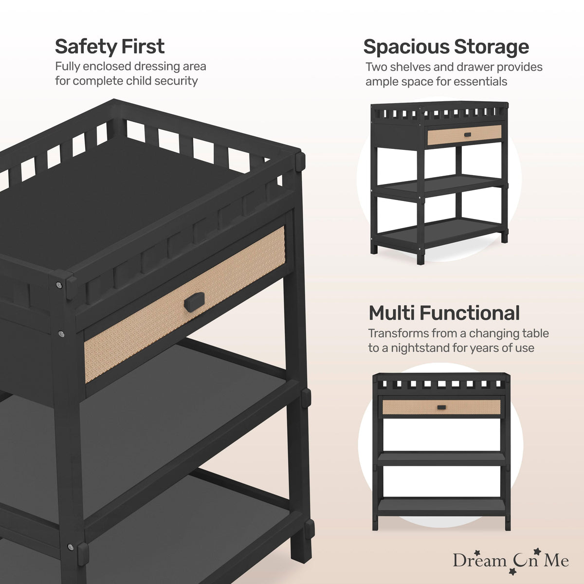 Dream On Me Doula Changing Table