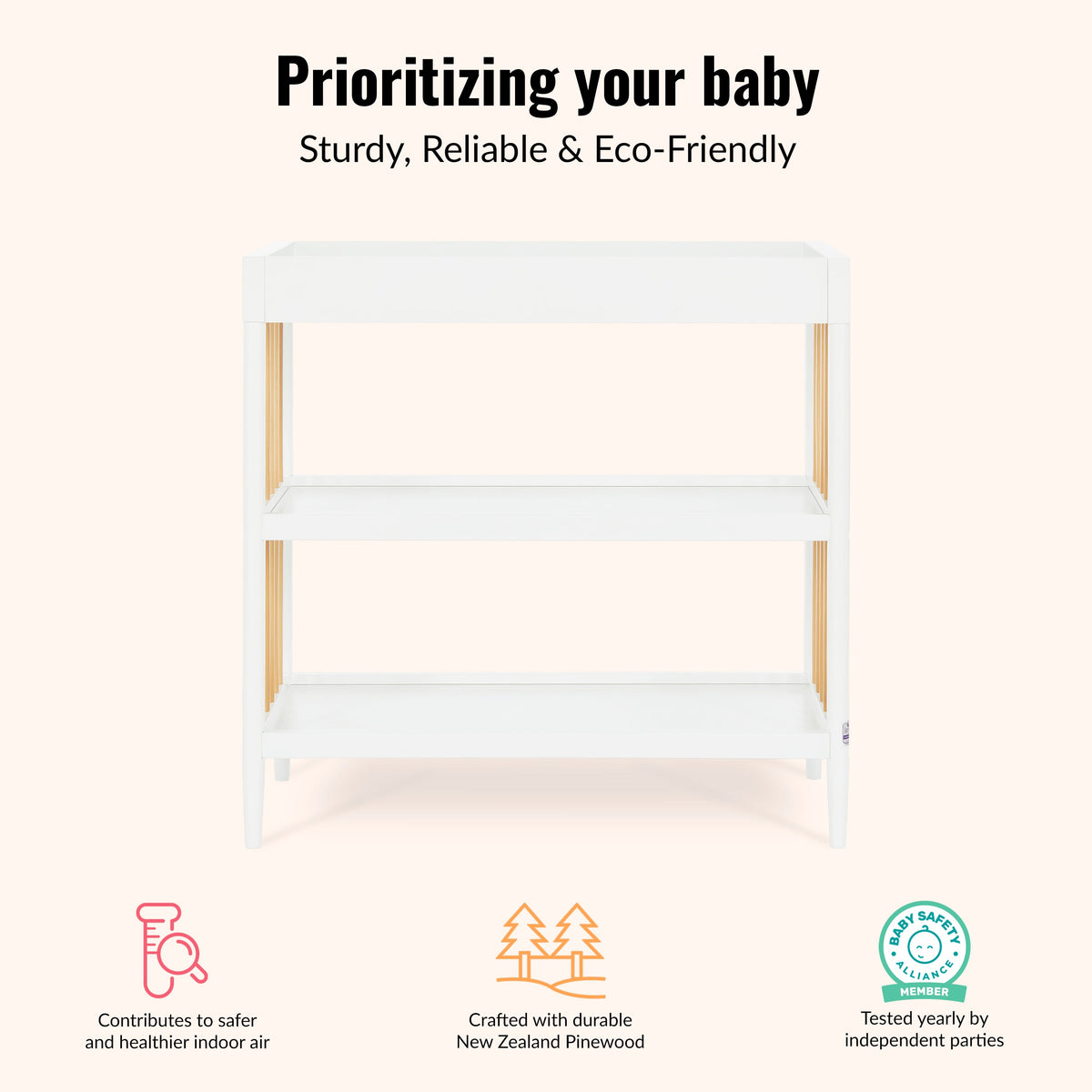Dream On Me Clover Changing Table