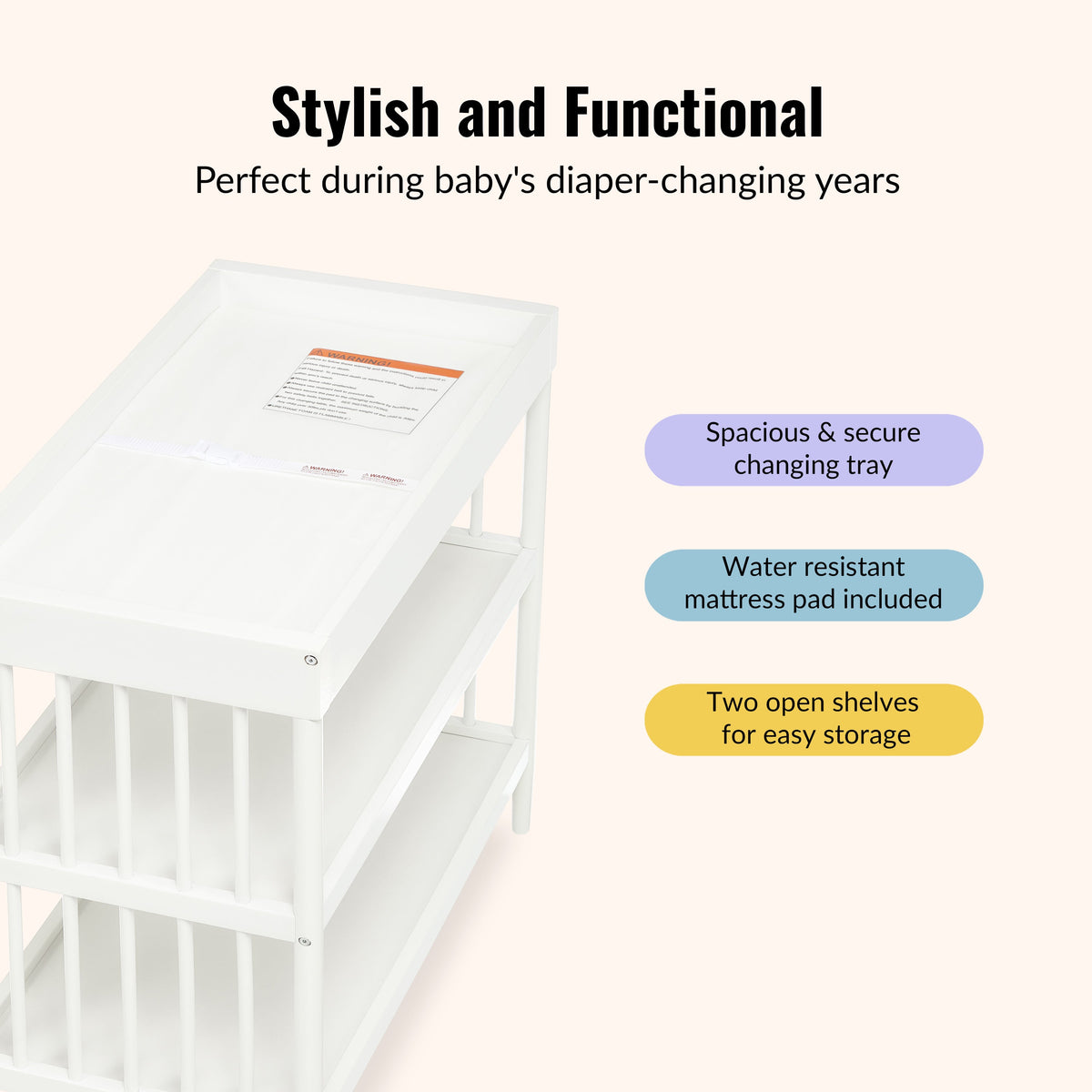 Dream On Me Clover Changing Table