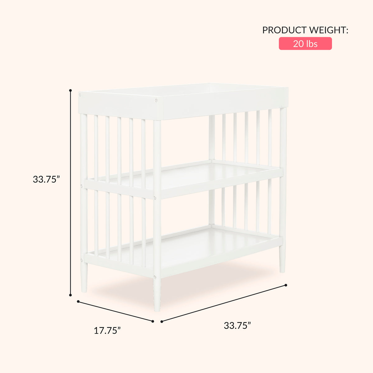 Dream On Me Clover Changing Table