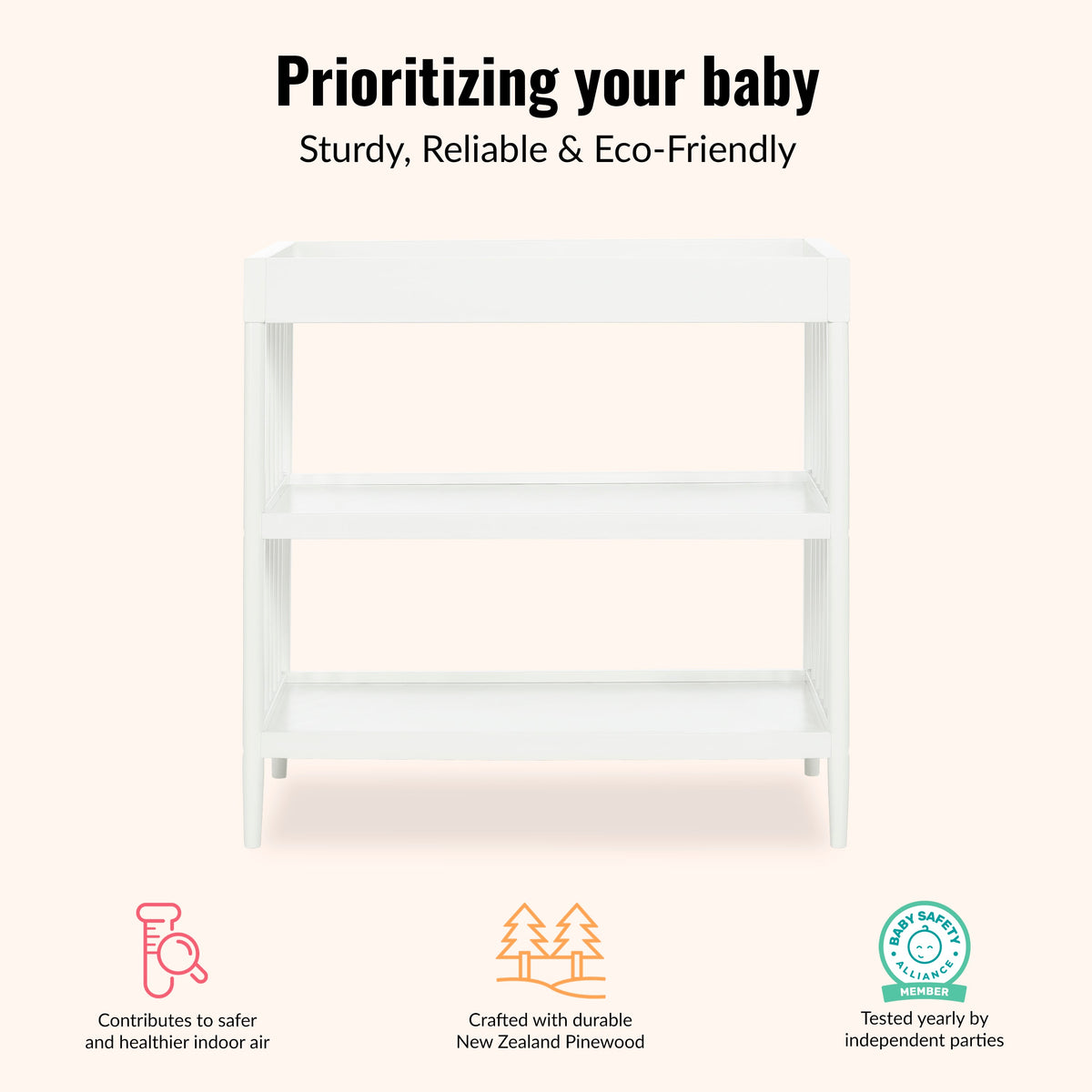 Dream On Me Clover Changing Table