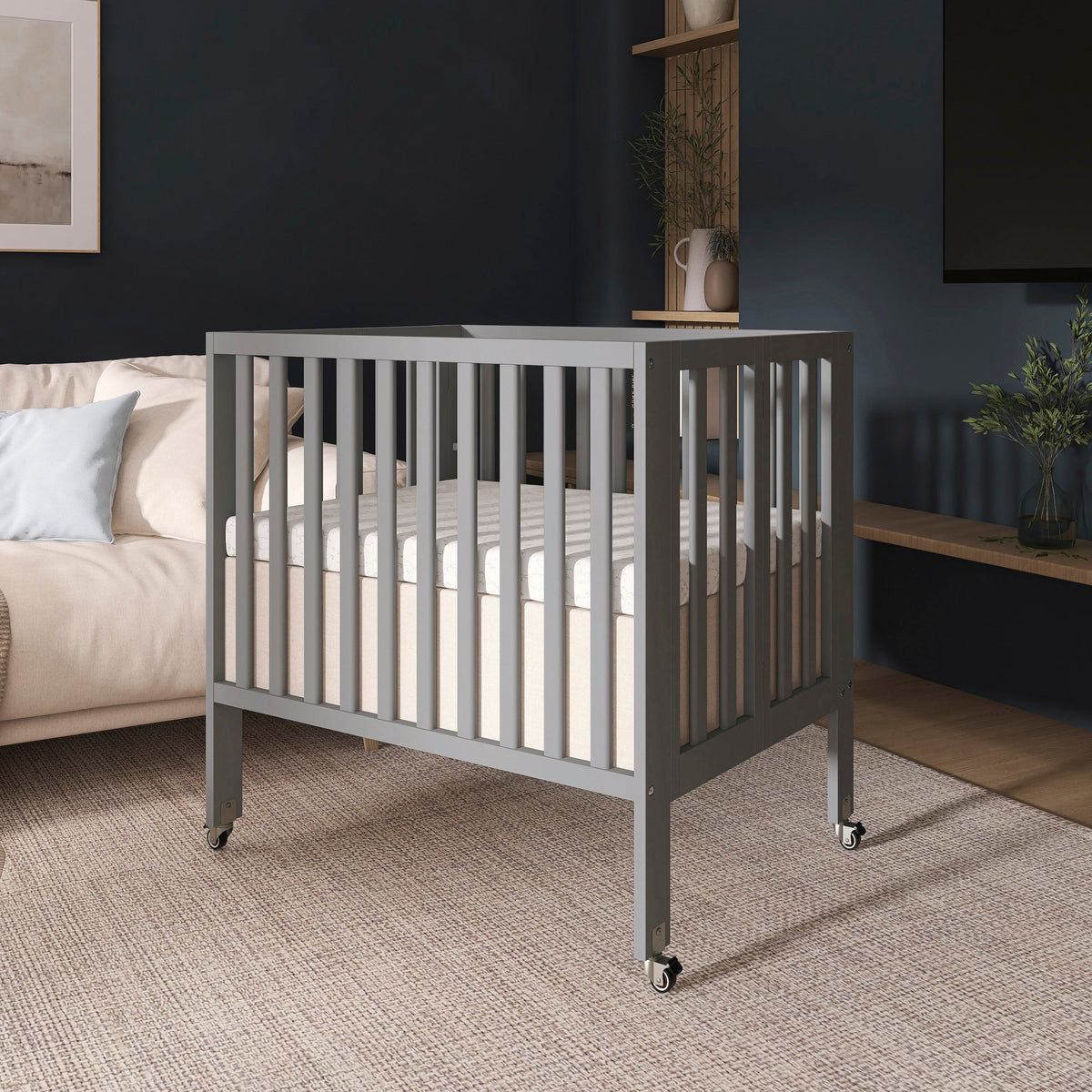 Dream On Me Jett Non Full Size Folding Crib