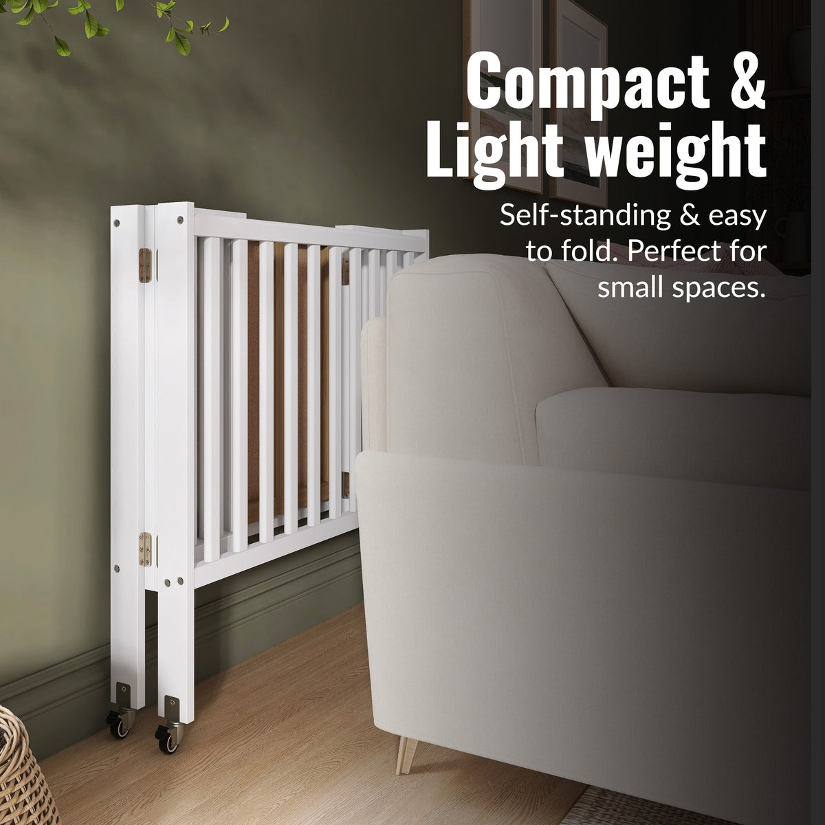 Dream On Me Jett Non Full Size Folding Crib