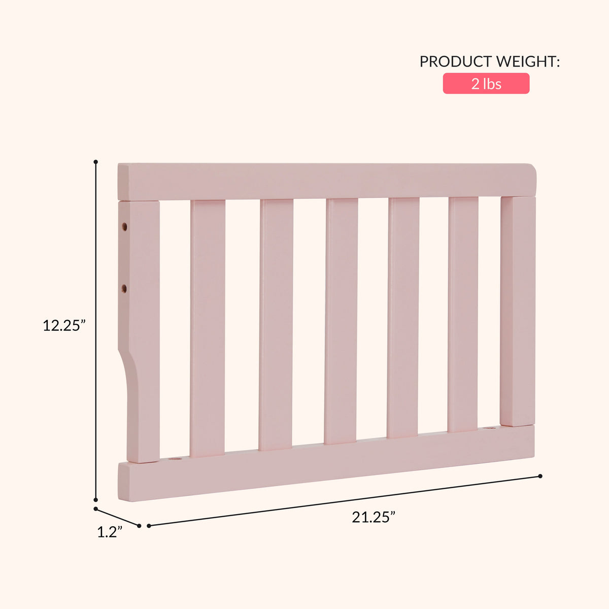 Dream On Me Convertible Crib Toddler Guard Rail
