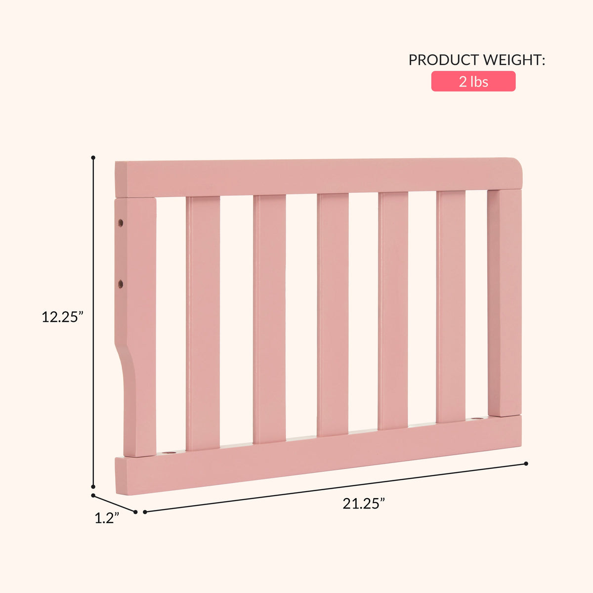 Dream On Me Convertible Crib Toddler Guard Rail