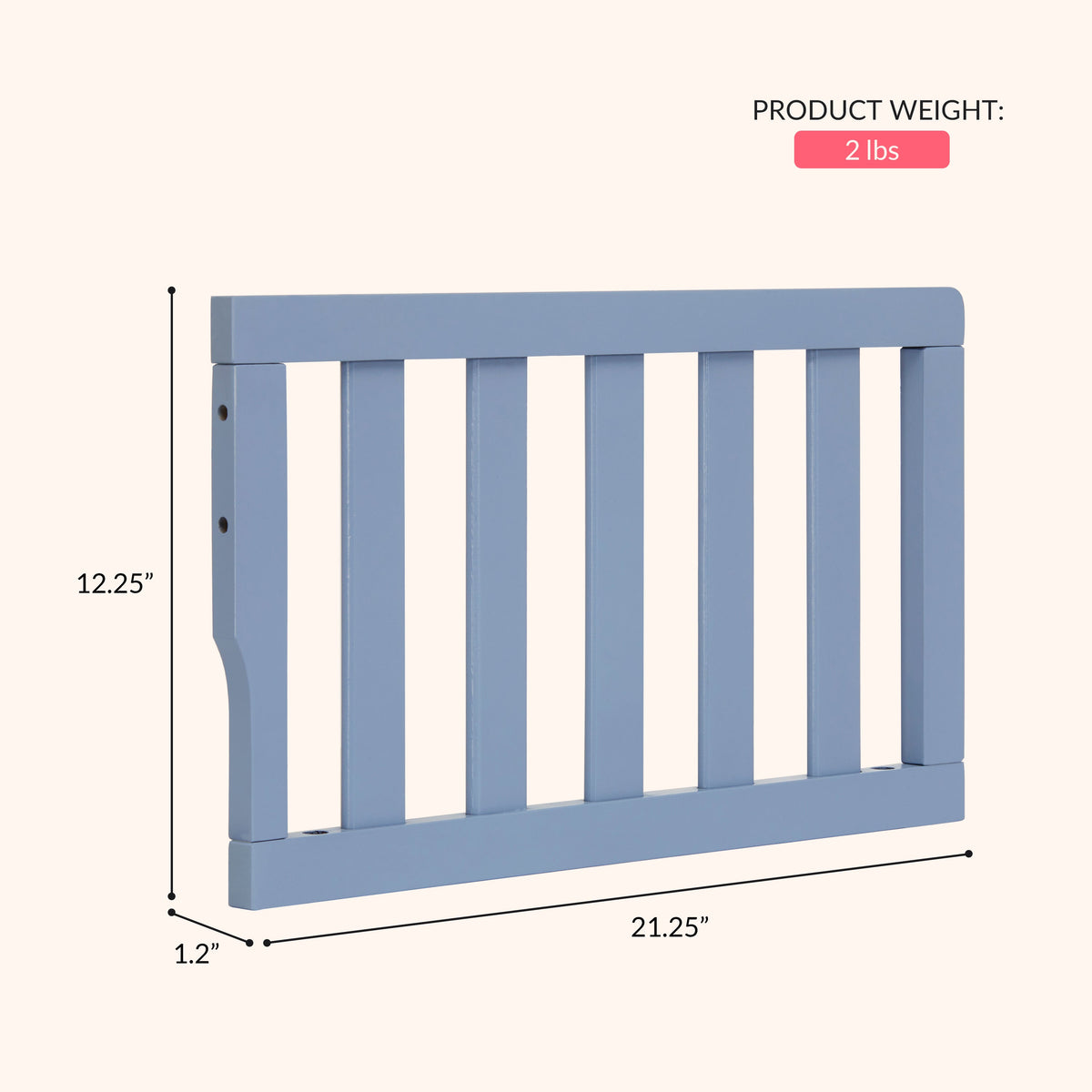 Dream On Me Convertible Crib Toddler Guard Rail