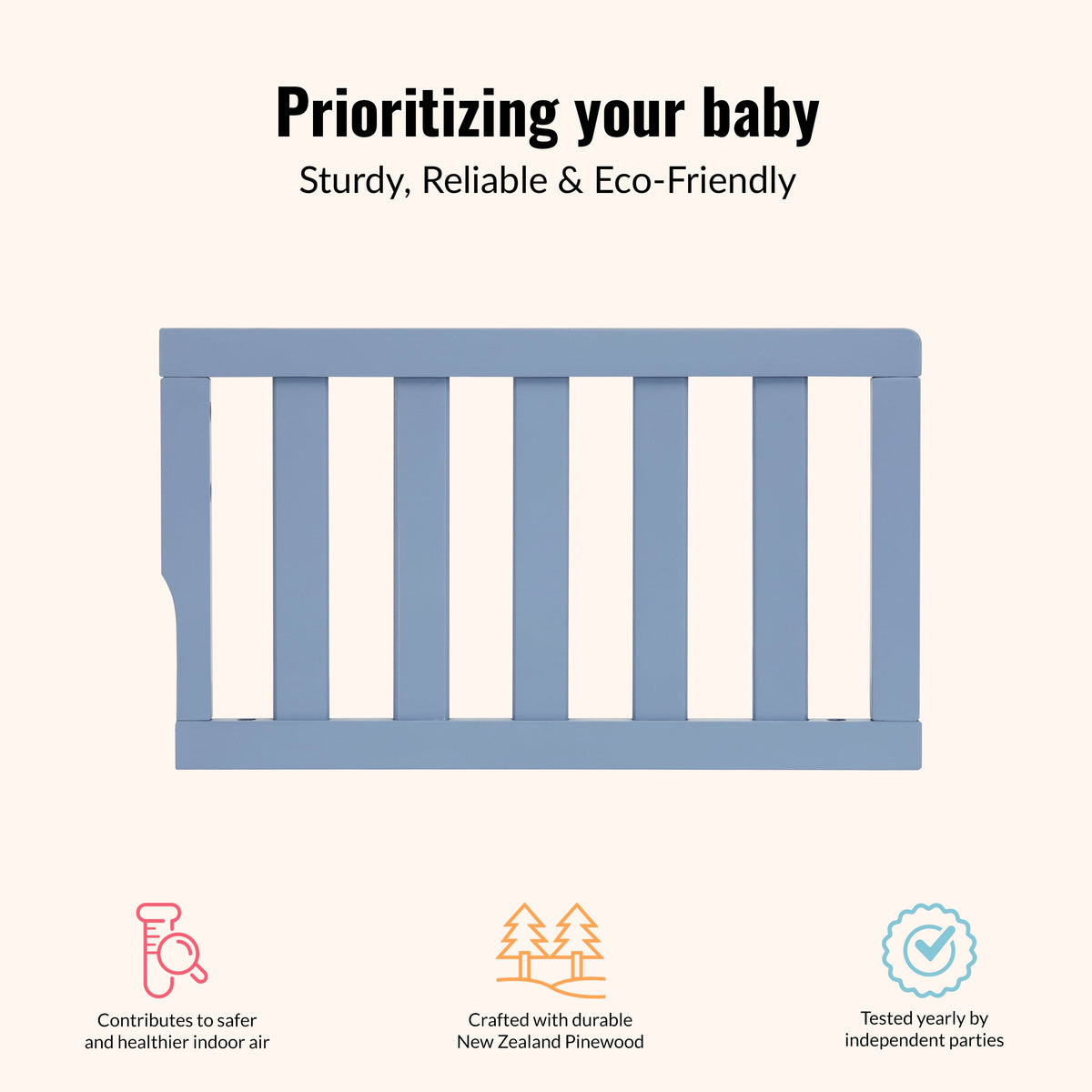 Dream On Me Convertible Crib Toddler Guard Rail