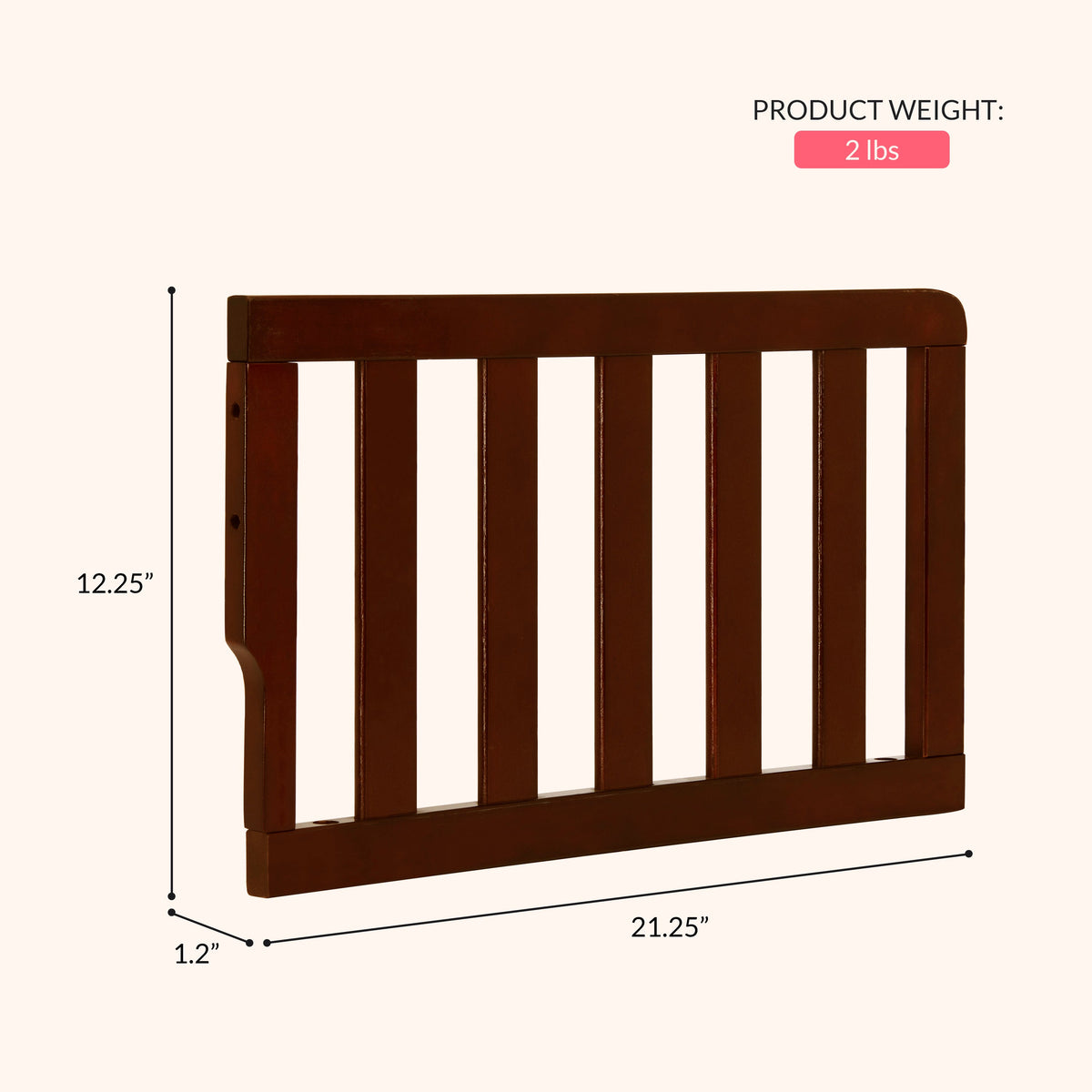 Dream On Me Convertible Crib Toddler Guard Rail