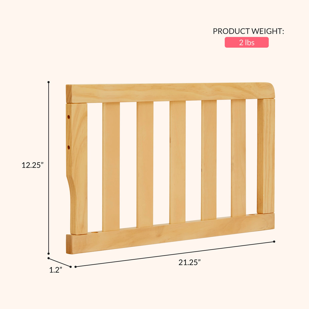 Dream On Me Convertible Crib Toddler Guard Rail