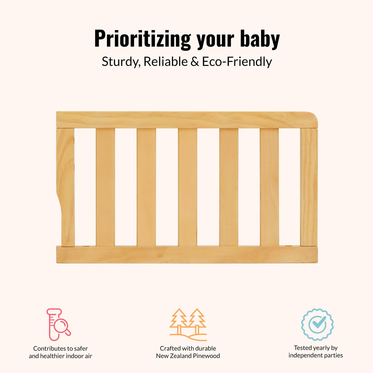 Dream On Me Convertible Crib Toddler Guard Rail