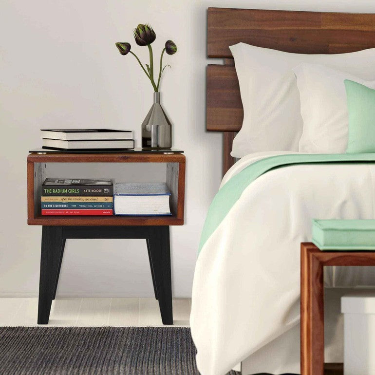 Acacia Serena Solid Wood Nightstand
