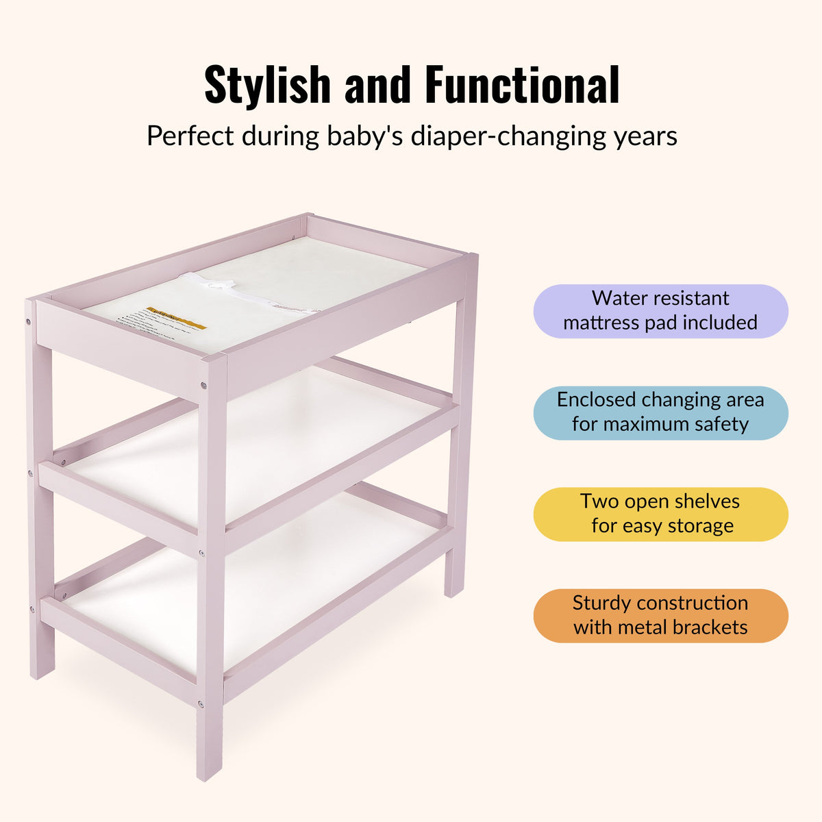 Dream On Me Ridgefield Changing Table