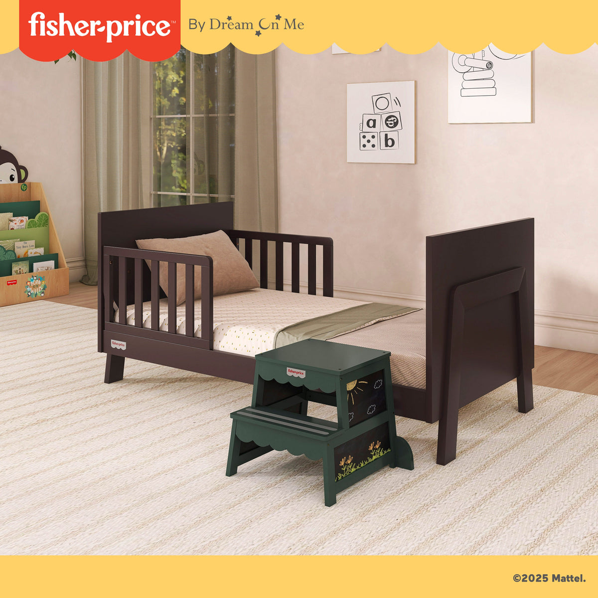 Fisher-Price Iris 5-in-1 Convertible Crib by Dream On Me