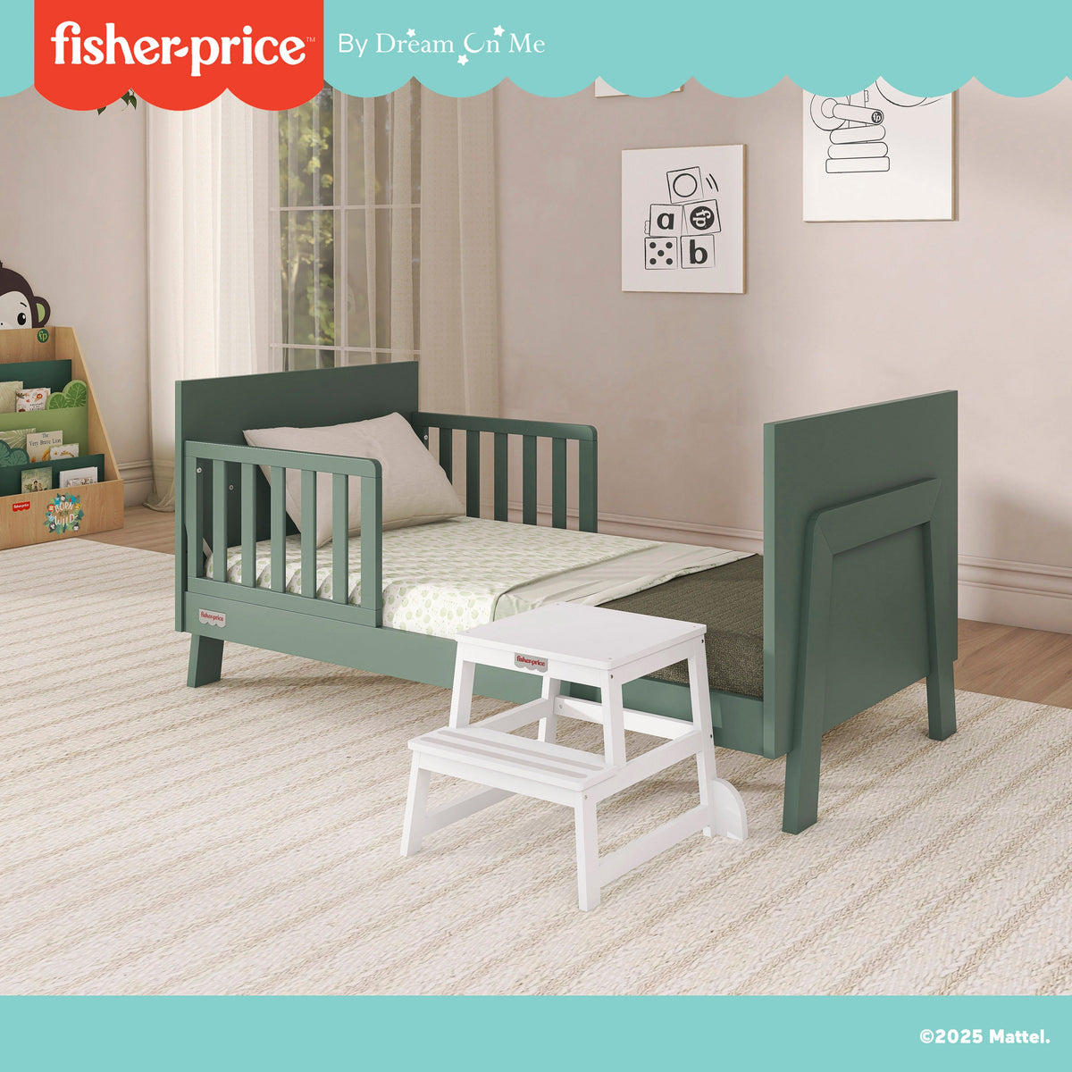Fisher-Price Iris 5-in-1 Convertible Crib by Dream On Me
