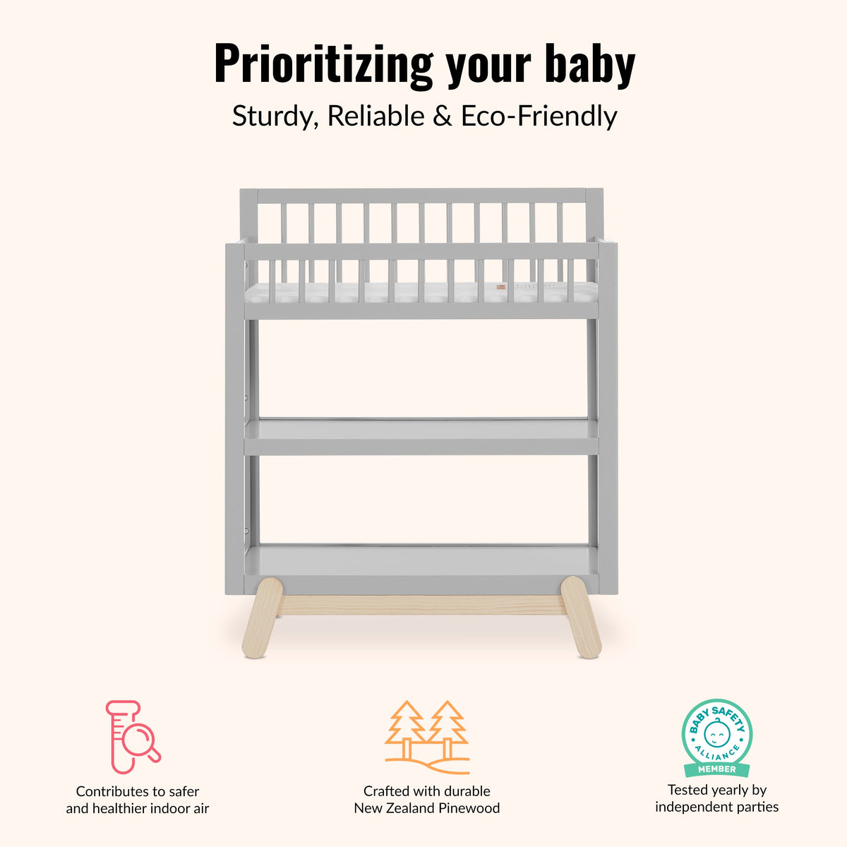 Dream On Me Hygge Changing Table
