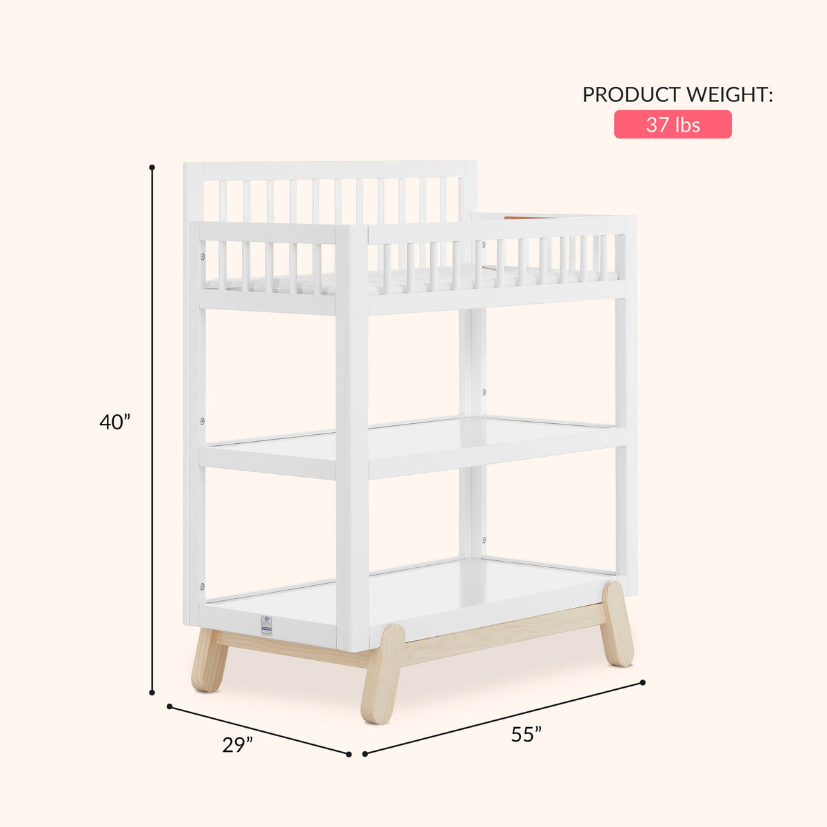 Dream On Me Hygge Changing Table