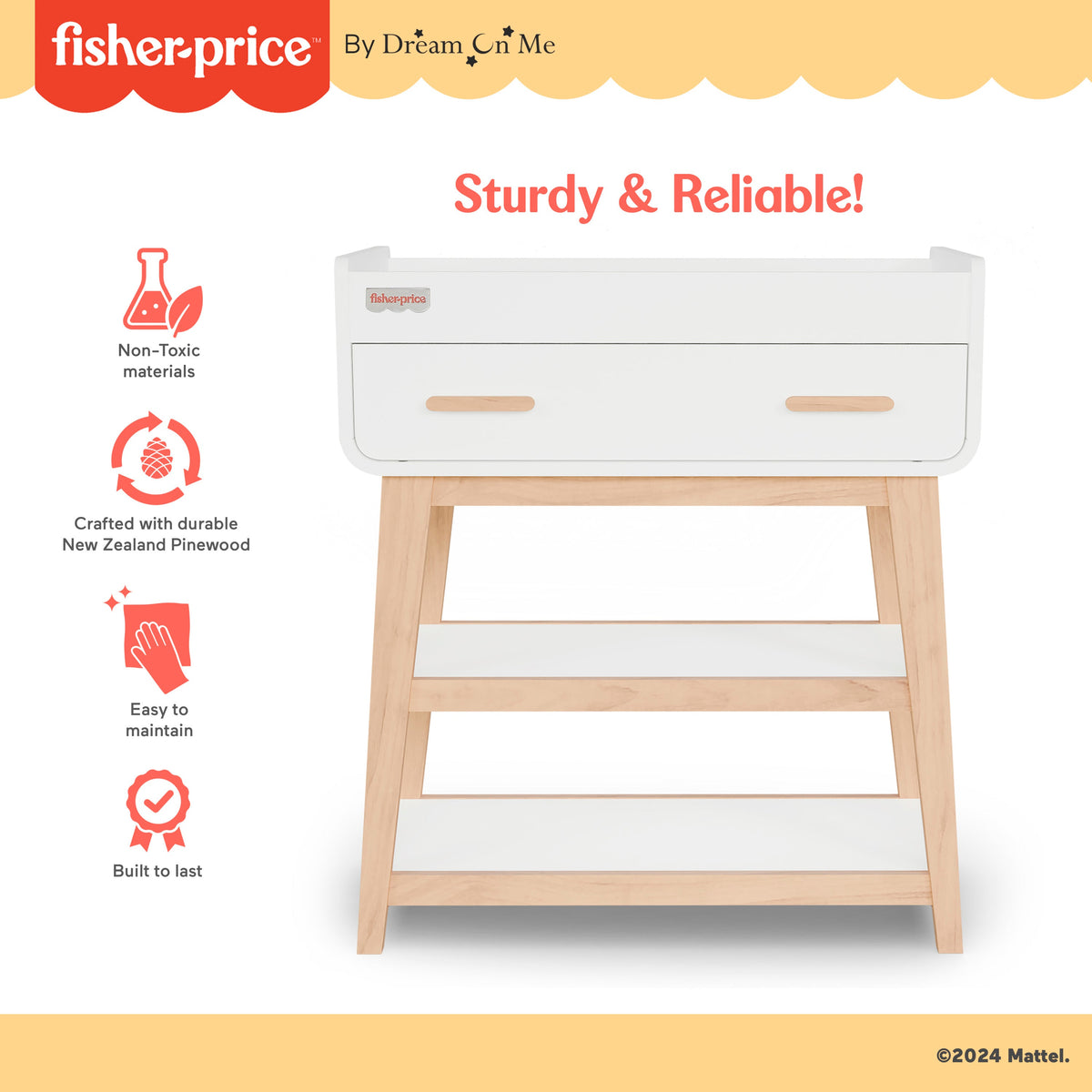 Fisher-Price Iris/Siesta Changing Table by Dream On Me